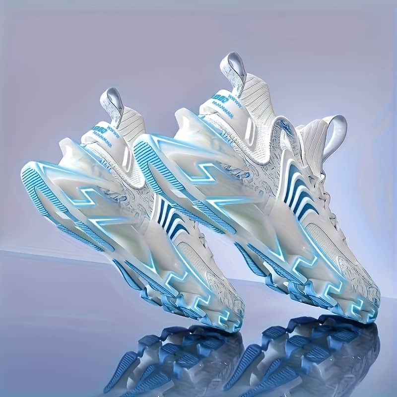 Men’ Sneakers, Casual Athletic Shoes, Solid Color, All- Footwear, Lace-up, Fabric Upper, Mesh Inner, Rubber Sole, Round Toe, Fabric Insole Clothing, Shoes & Jewelry Shop Online at Dubai Trades 2