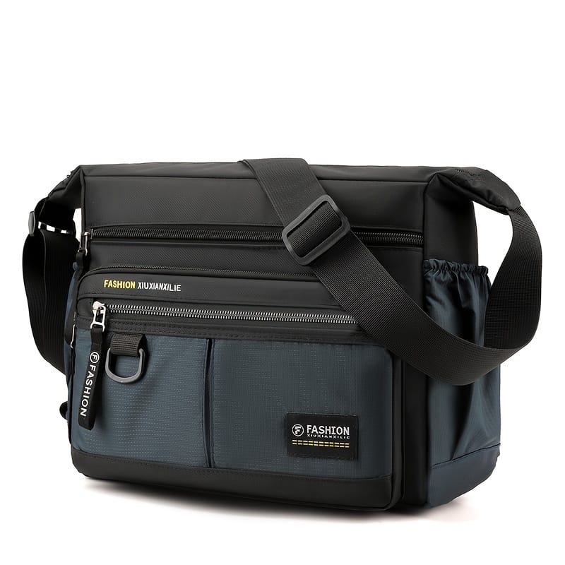 Men‘s Multifunctional Shoulder Bag, Casual Large Capacity Travel Small Sling Bag, Fashion Storage Crossbody Bag Clothing, Shoes & Jewelry Shop Online at Dubai Trades 2