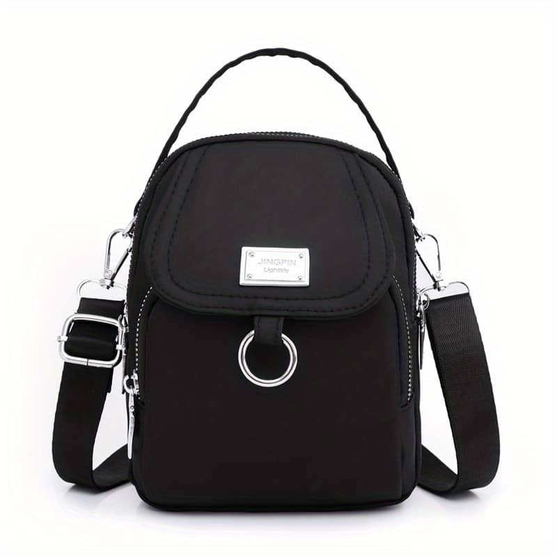 Ogehuafee Women’ Blue Nylon Shoulder Bag – Casual Mini Crossbody With Adjustable Strap, , External Headphone Hole, Solid Color, Closure, Small Crossbody Bag Clothing, Shoes & Jewelry Shop Online at Dubai Trades 2