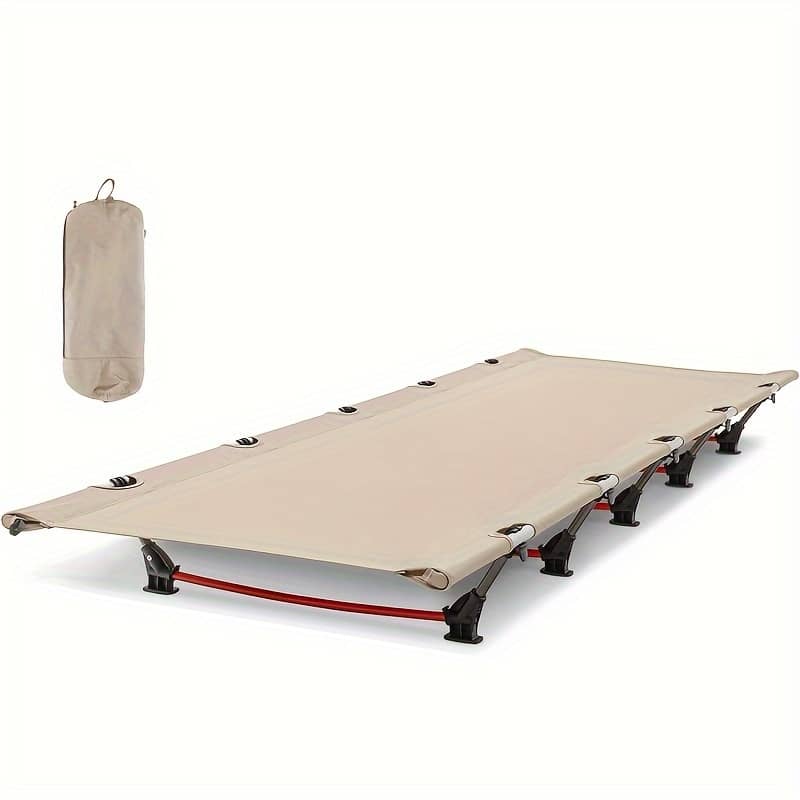 Outdoor Camping Cot, Ultralight Folding Backpacking Cot, 60-second Easy , Supports 330lbs, Portable Camping Bed For Adults For Camping Hiking Camping & Hiking Shop Online at Dubai Trades 2