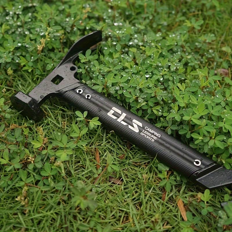 Outdoor Mini Tent Hammer With Tent Stake Remover, Multifunctional Stainless Steel And Aluminum Alloy Handle Camping Tarpaulin Nail Hammer Camping & Hiking Shop Online at Dubai Trades 2
