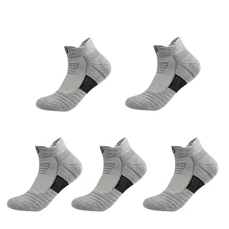Pack Of 7, Pack Of 6, Pack Of 5 Running Marathon Socks Sports Socks Adult Towel Bottom Breathable Sweat Absorbing Short Socks Athletic Socks Shop Online at Dubai Trades 2
