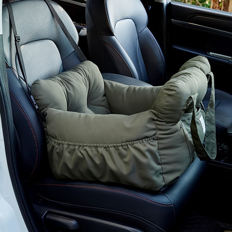Pet Car Seat For Dogs: Soft And Comfortable Travel Cushion For Your Furry Friend Booster & Car Seats Shop Online at Dubai Trades 2