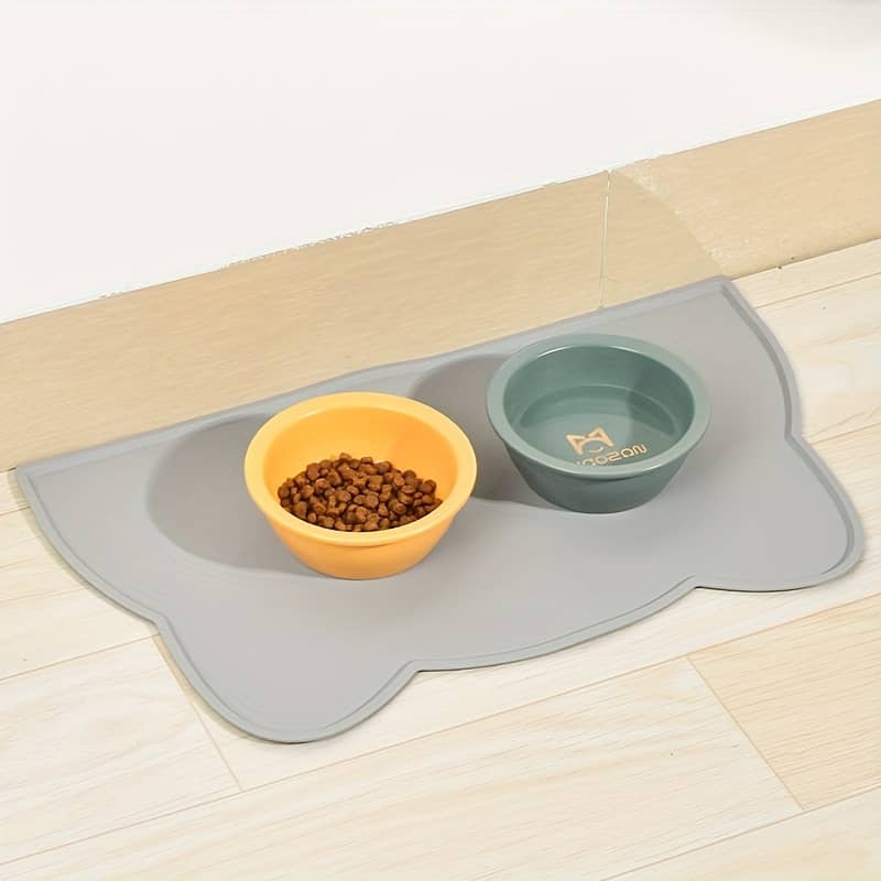 Pet Feeding Mat For , Thin Silicone Cat Food Mat Cat Bowl Mat With , Cat Placemat Cats Shop Online at Dubai Trades 2