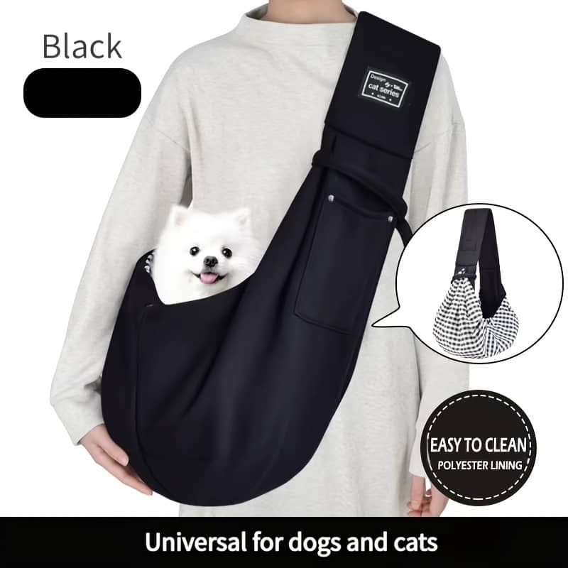 Pet Sling Carrier, Soft , Travel Bag For Outdoor, Dog Carrier, Cat Carrier, Travel Companion For Puppies, Kittens & Small Animals Christmas Gift Backpacks Shop Online at Dubai Trades 2