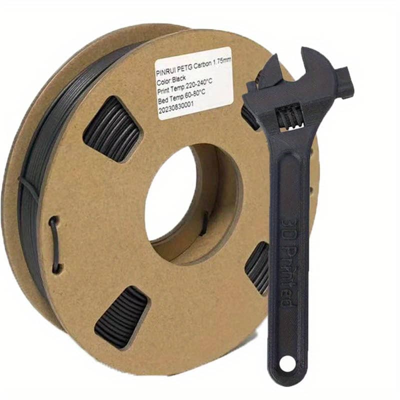 Pinrui High-strength Carbon Fiber Petg Filament For 3d Printing – 250g, Moisture-free, Strong Layer Bonding 3D Printing Filament Shop Online at Dubai Trades 2