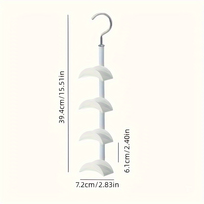 Pmmj No-drill Rotating Bag Hanger Hooks – Multi-functional Wardrobe Organizer For Home & Shop, White Plastic Bag Storage Rack For Bedroom, Closet, And Accessories Business, Industry & Science Shop Online at Dubai Trades 2