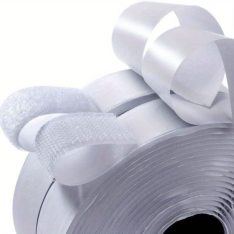 Polyamide Self-adhesive Hook And Loop Fastener Tape – 157.5 Inch Roll, Strong Interlocking Tape For Diy Crafts, Home Office Classroom Use Interlocking Tape Shop Online at Dubai Trades 2