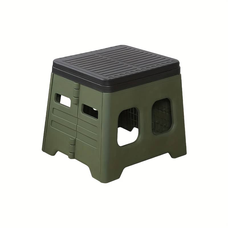 Portable Folding Emergency Toilet With Lid – Ideal For Camping, Hiking & Car Travel | Abs Material, Portable Toilet For Camping Camping & Hiking Shop Online at Dubai Trades 2