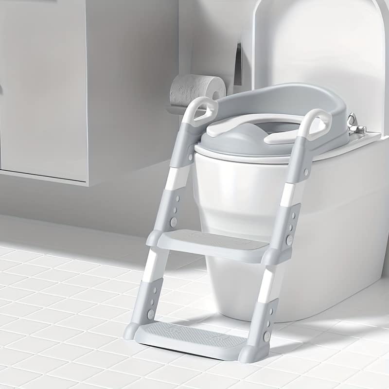 ‘ Potty Training Toilet Seat With Step Stool – Foldable, Safe & Comfortable For And Baby Products Shop Online at Dubai Trades 2