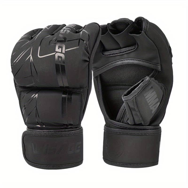 Prograde Kickboxing Gloves For Men And Women – Fingerless Mma Gloves For Muay Thai, Sparring, And Punching – Enhanced Grip And Protection Boxing Shop Online at Dubai Trades 2
