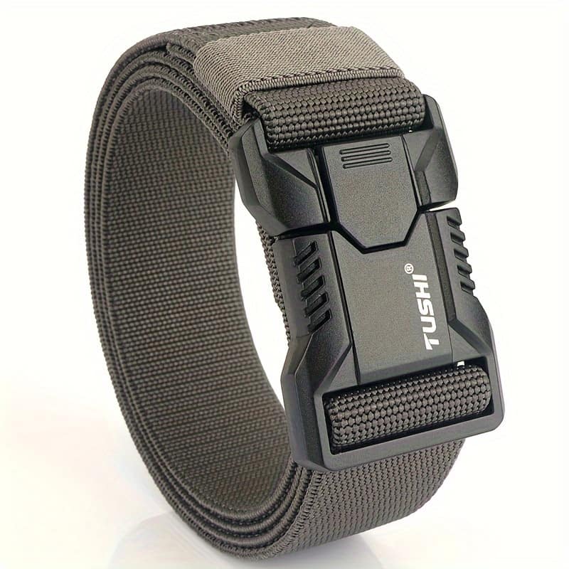 Quick- With Alloy Buckle, Elastic Casual Belt For Men Accessories Shop Online at Dubai Trades 2