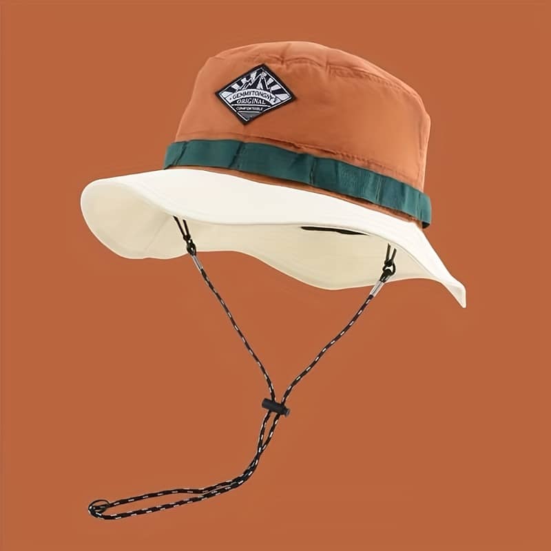 Quick-dry Bucket Hat With Wide Brim – Breathable, Adjustable Sun Cap In Blocks For , Beach & Party Wear, Sun Hat Accessories Shop Online at Dubai Trades 2