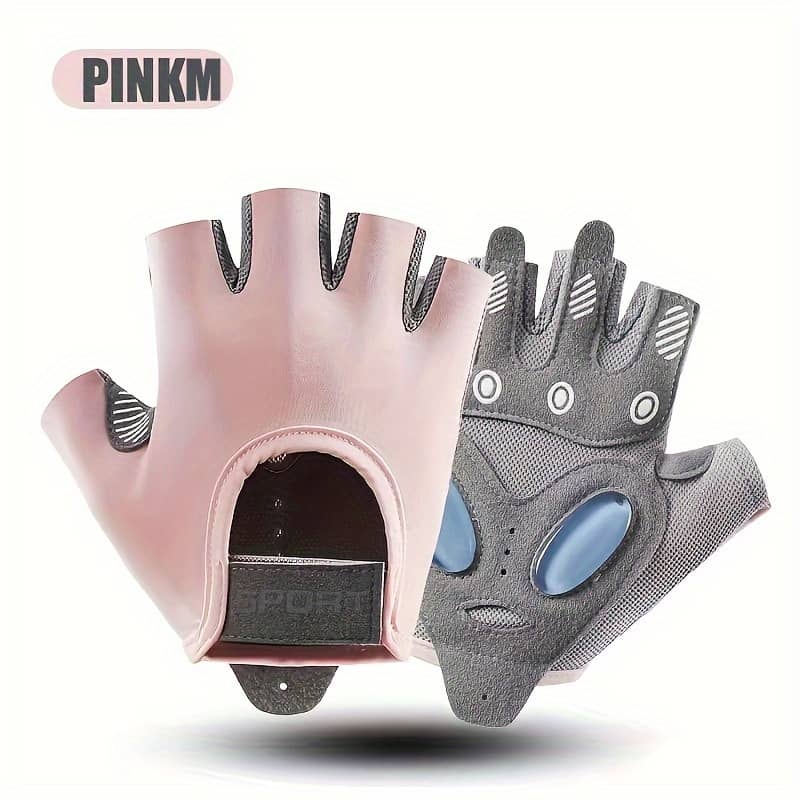 Rigwarl 1 Pair Non-slip Fitness Gloves, Outdoor Non-slip Workout Gloves, For Strength Training, Body Workout, Fitness And Sports Accessories Shop Online at Dubai Trades 2