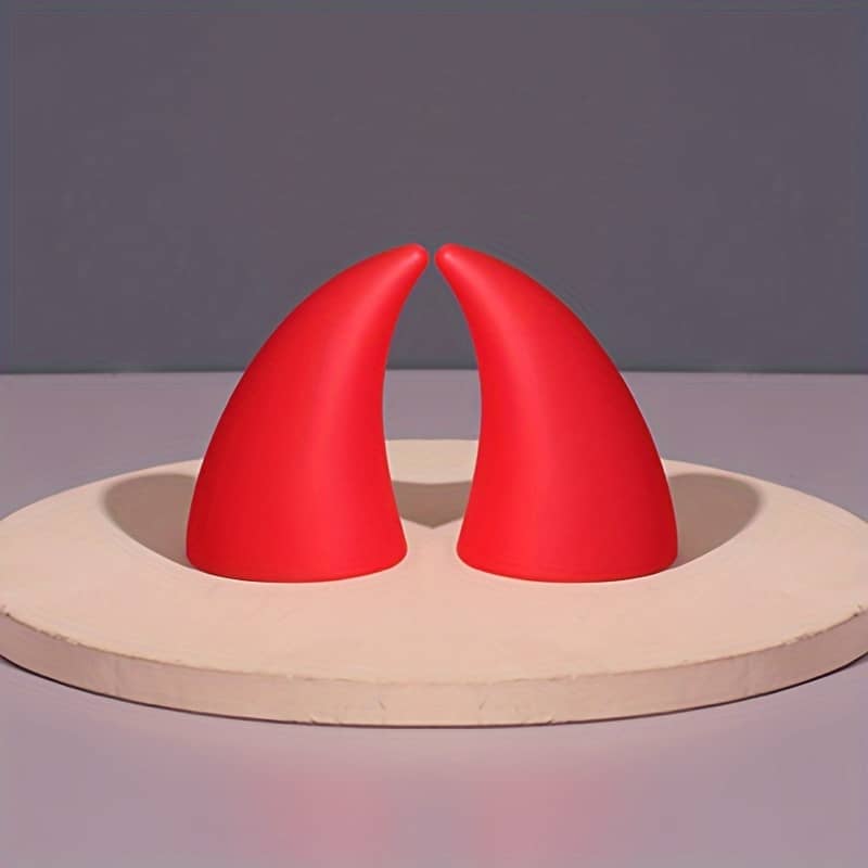 Silicone Material Demon Horn Helmet Decoration, Motorcycle Helmet Modification Demon Horn Decoration Cycling Shop Online at Dubai Trades 2