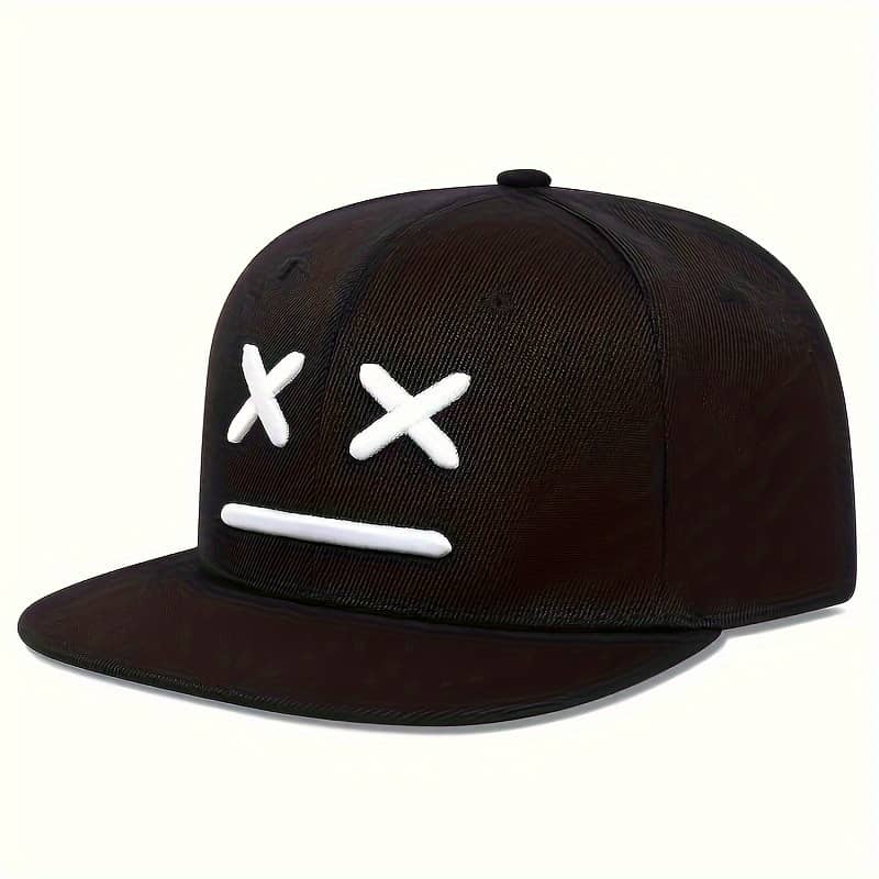 Snapback Baseball Cap With Embroidered Expression – Adjustable, Breathable Sun Hat For – Fashionable Curved Brim Golf & For Men And Women Accessories Shop Online at Dubai Trades 2