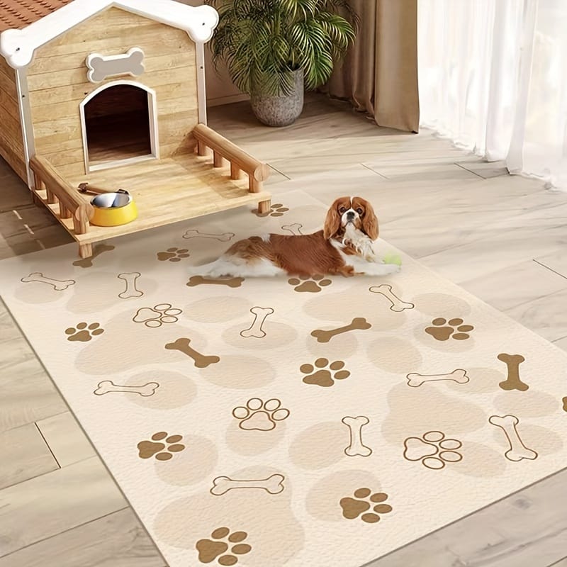 Soft & Breathable Pvc Pet Floor Mat For – Easy-clean, , And Comfortable With Cute Cartoon Design – Ideal For Small To Large Breeds, Floor Mats For Home Bed Mats Shop Online at Dubai Trades 2