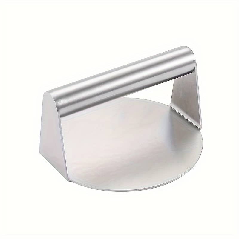 Stainless Steel Burger Press, 5.5-inch Round Patty Maker For Bbq And Frying Pan, Meat Masher Tool For Grilling And Cooking, Meat Press, Burger Mold Barbecue Tools Shop Online at Dubai Trades 2