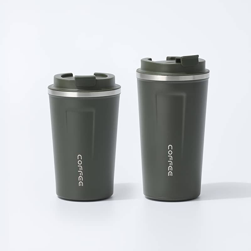 Stainless Steel Insulated Coffee Tumbler – Portable, Bpa-free Vacuum With Lid For Office & Outdoor Use – Perfect Gift For Christmas, Valentine’s, Mother’s Day Sports & Outdoor Recreation Accessories Shop Online at Dubai Trades 2