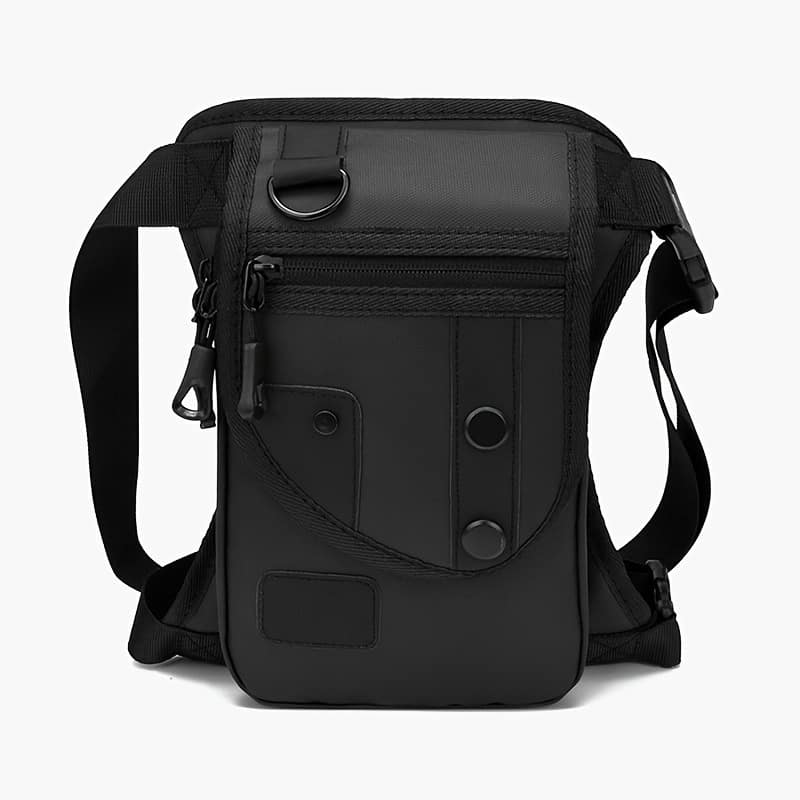 Stylish Men’s Oxford Drop Leg Bag – Lightweight Hip Waist Pack With Adjustable Strap, Multiple Compartments For Outdoor Activities, Fashionable Black Clothing, Shoes & Jewelry Shop Online at Dubai Trades 2