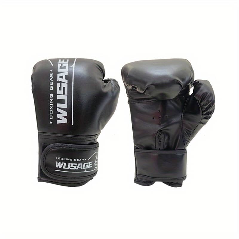 1 Pair Boxing Training Gloves For Men Are Beginner And Advanced Boxers Ideal For Kickboxing Mma, , Sparring, Punching And Heavy Bag Workouts Boxing Shop Online at Dubai Trades 2
