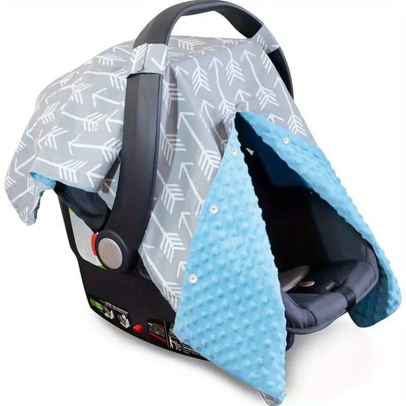 1pc Seat For , 2-layer Breathable Polyester Stroller Cover, Warm And Cozy Carseat Protector, Arrow Accessories Shop Online at Dubai Trades 2
