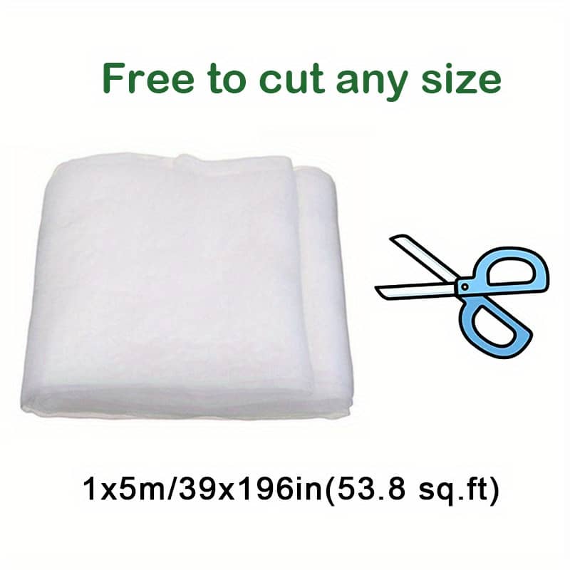60 Mesh Garden Protection Net – 53.8-269sq.ft – Pests & Birds – Nylon Plastic Netting For Greenhouses & Vegetables Gardening & Lawn Care Shop Online at Dubai Trades 2