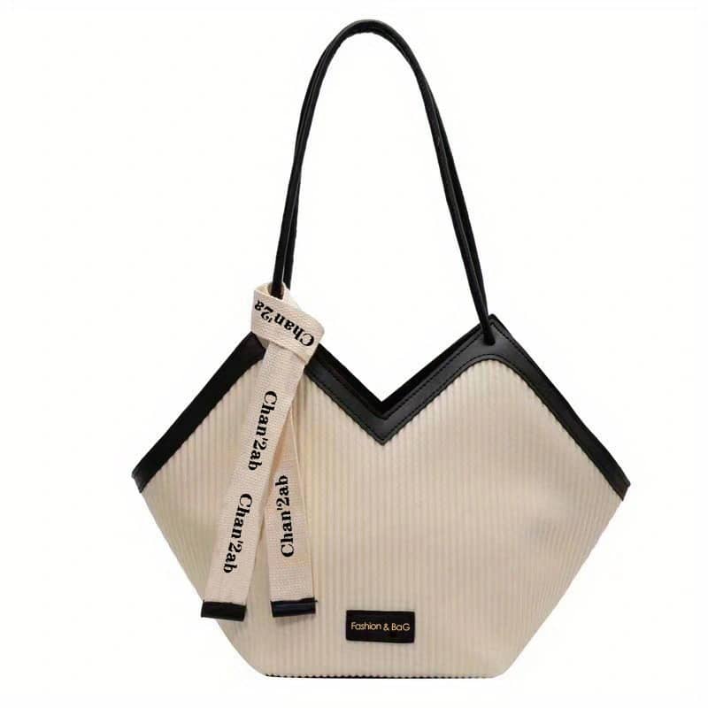 Love Design Tote Bag, Trendy Large-capacity Shoulder Bag, Faux Leather Simple Bag For Work Clothing, Shoes & Jewelry Shop Online at Dubai Trades 2