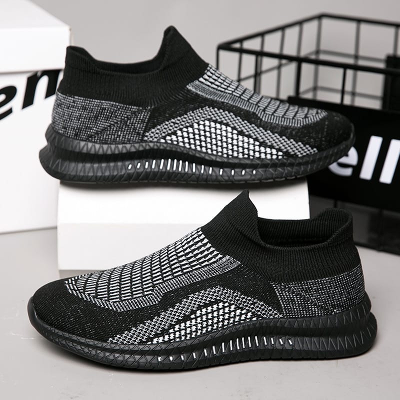 Men’s And Women’s Knit Breathable Lightweight Slip On Sneakers, Sock Shoes For Spring Clothing, Shoes & Jewelry Shop Online at Dubai Trades 2