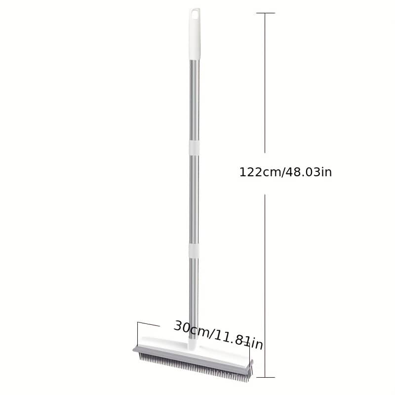 Rubber Broom Carpet Rake Pet Hair Remover Portable Detail Hair Removal Brush Pet Hair Removal Tool Suitable For Hair Carpet Hardwood Floor Tile Window Brushes Shop Online at Dubai Trades 2