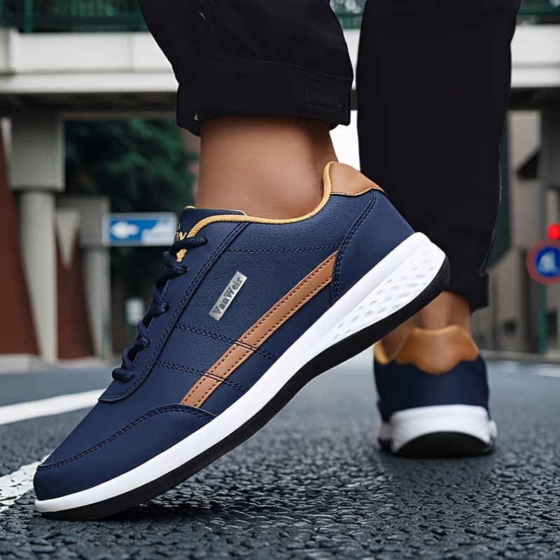 Vanweir Men’s Plus Size Sneakers – Casual Running Shoes, Lightweight & Comfortable, Lace-, Ideal For Outdoor Sports & , Casual Footwear | Stylish Sneakers | Comfortable Footwear Exercise & Fitness Shop Online at Dubai Trades 2