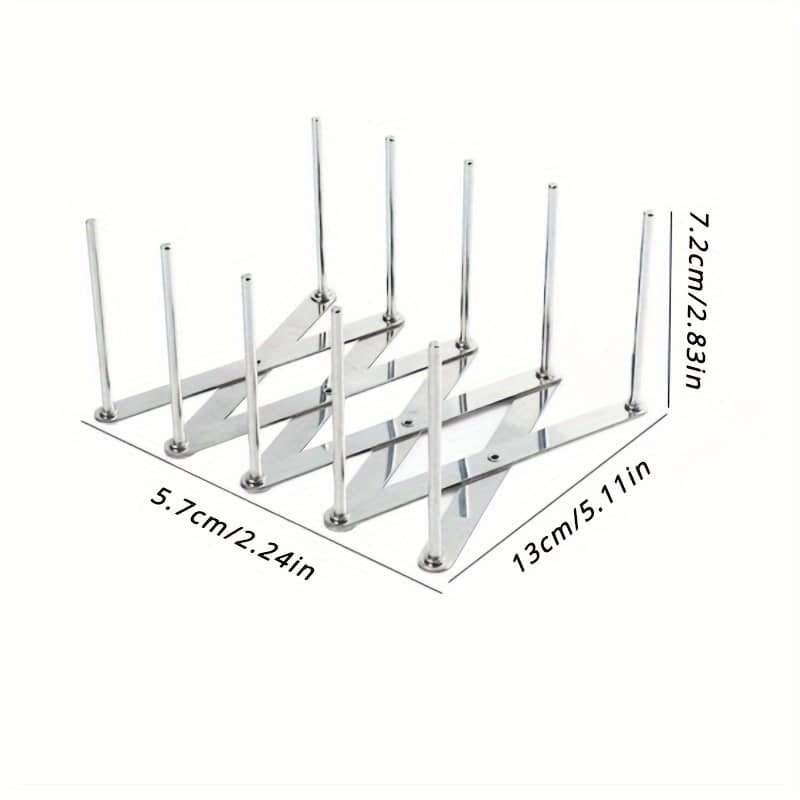 Telescopic Multifunctional Storage Rack Stainless Steel Bowl And Dish Rack Storage Draining Rack Kitchen Pot Lid Rack Dish Racks Shop Online at Dubai Trades 2