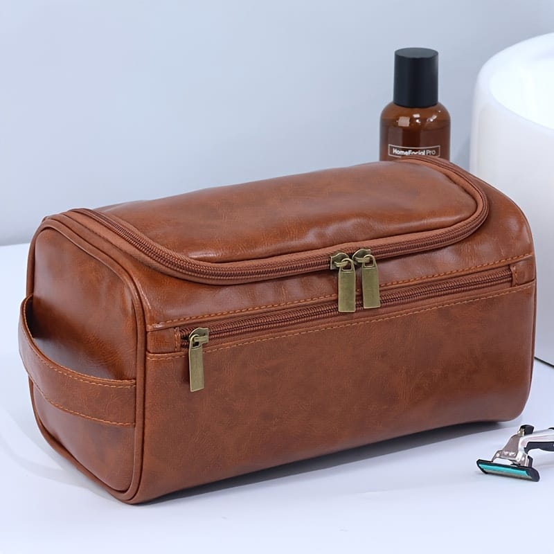 Toiletry Bag For Men, Large Travel Shaving Dopp Kit Bathroom Toiletries Organizer Cosmetic Bags Clothing, Shoes & Jewelry Shop Online at Dubai Trades 2