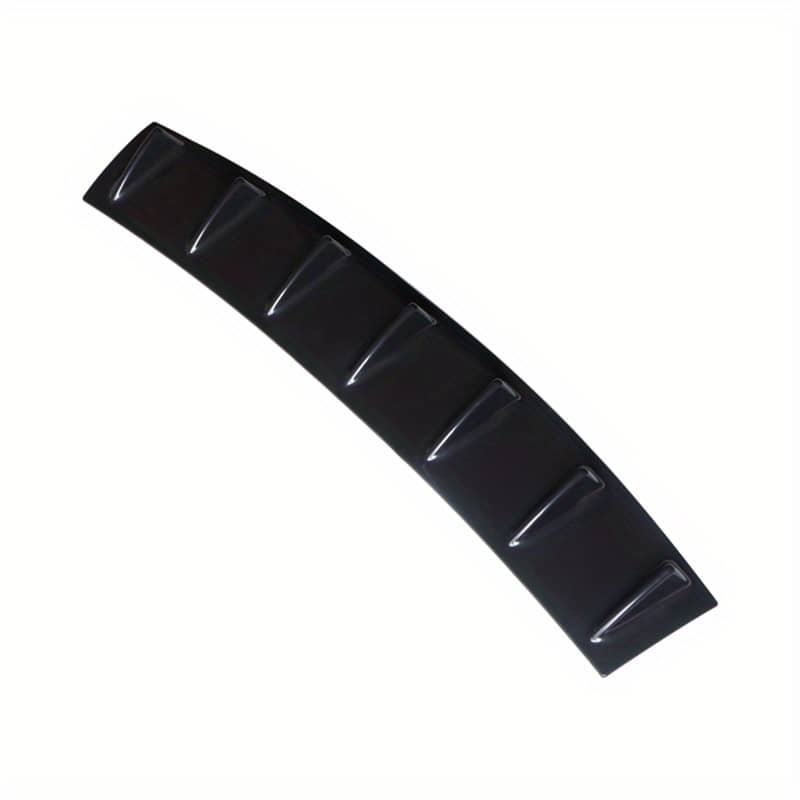 Universal Car Rear Bumper Lip 7-fin Abs Diffuser Without Drilling Personality Modification Accessories Automotive Shop Online at Dubai Trades 2