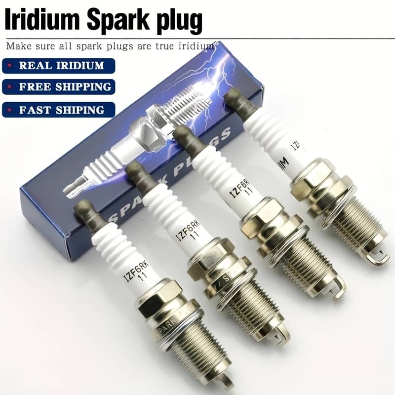 Upgraded 4pcs Izfr6k11 Real Iridium Spark Plugs Fits For Accord Civic Crv 6994 Automotive Shop Online at Dubai Trades 2
