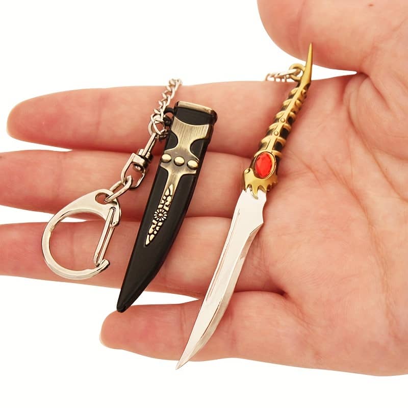 Versatile Mini Steel Keel Sword Keychain – Alloy Metal Decor & Artistic Ornament Accessories Shop Online at Dubai Trades 2