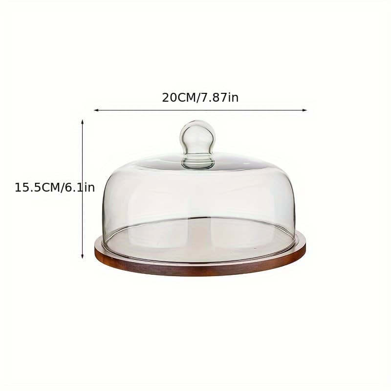 Vintage Japanese Acacia Wood Cake Stand – Round Dessert Display Tray For Snacks, Fruits & Sweets Business, Industry & Science Shop Online at Dubai Trades 2
