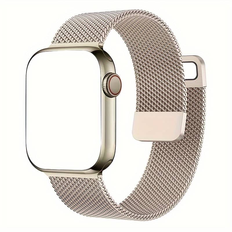 Watch Bands For Watch Band Series 9, , Se, 7 6 5 4 3 2 1 38mm 40mm 41mm 42mm 44mm 45mm 49mm Women And Men, Stainless Steel Mesh Loop Magnetic Clasp Replacement For Watch Clothing, Shoes & Jewelry Shop Online at Dubai Trades 2