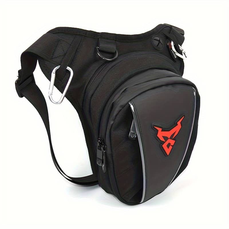 Waterproof Motorcycle Leg Bag – Adjustable Thigh Belt, High Capacity, Ideal For Phones & Keys, Oxford Cloth, Black, Riding Equipment, Crossbody, Shoulder Bag Accessories Shop Online at Dubai Trades 2