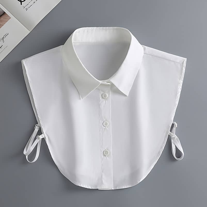 Half Shirt Fake Collar, Simple Inside Suit False Collar, Unisex Decorative Fake Collar Accessories Shop Online at Dubai Trades 2