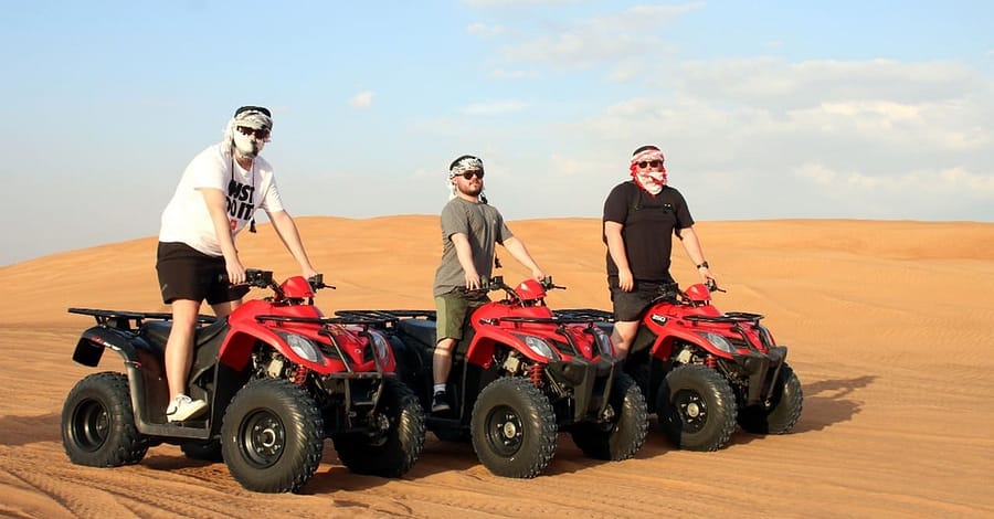 30- 60 Min Atv, Dirt Bike, Yamaha Rides & More For 1 Or 2 People Sharjah & N. Emirates package Shop Online at Dubai Trades 2