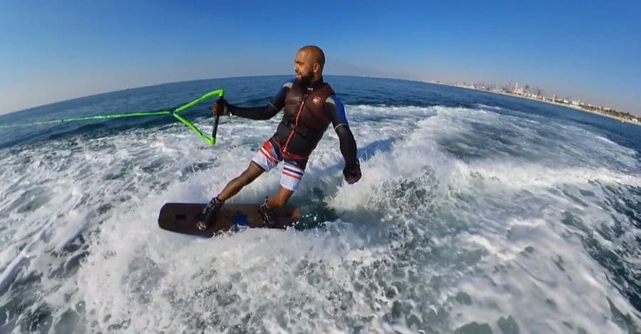30-Minute Wakeboarding From Luxury Yachts Dubai activities Shop Online at Dubai Trades 2