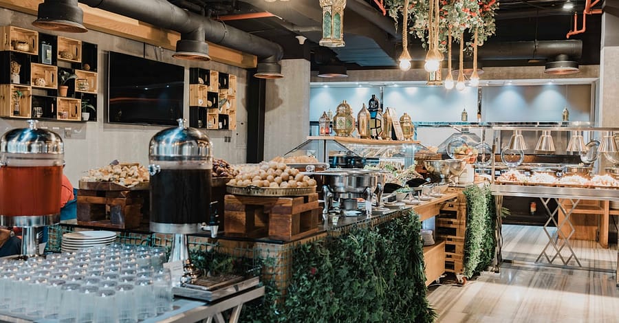 4* Authentic Friday Night Bbq Buffet Dinner At Xandros (Child Aed39) Dubai restaurants Shop Online at Dubai Trades 2