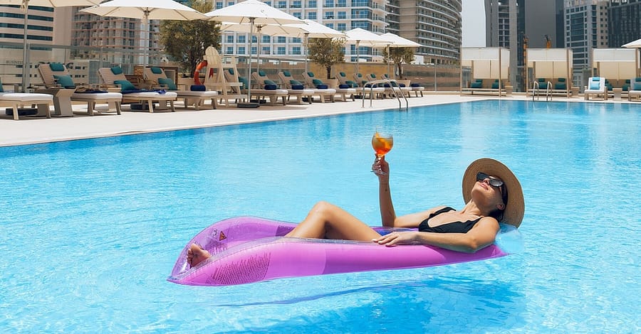 4* Pool And Facility Access At The First Collection Hotel Business Bay Dubai activities Shop Online at Dubai Trades 2