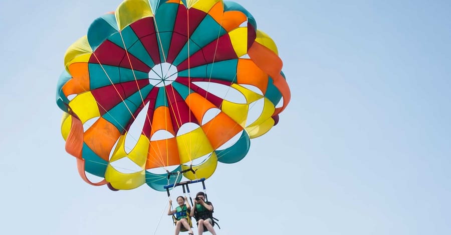 Banana/Donut Ride Or Parasailing Experience At Al Boom Diving Sharjah & N. Emirates activities Shop Online at Dubai Trades 2