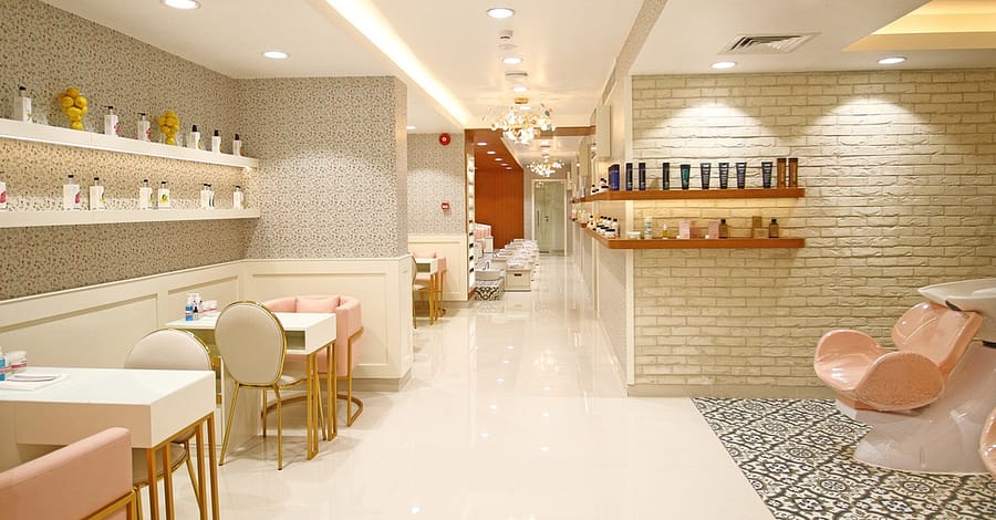 Classic Or Gelish Manicure And Pedicure With Optional Foot Spa Dubai other Shop Online at Dubai Trades 2