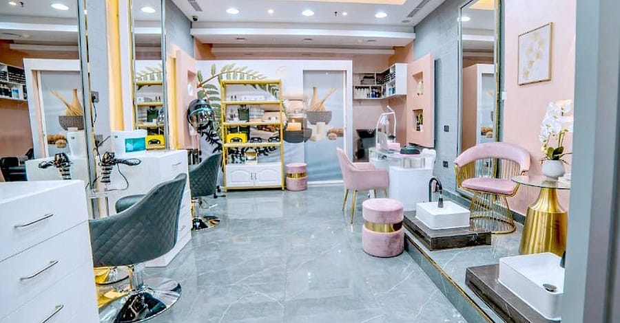 Classic/Gelish Mani & Classic/Gelish Pedi Or Foot Spa W/ Mani & Pedi Dubai other Shop Online at Dubai Trades 2
