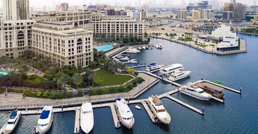 Dubai Canal Dhow Dinner Cruise With Soft Beverages And Live Shows Dubai restaurants Shop Online at Dubai Trades 2
