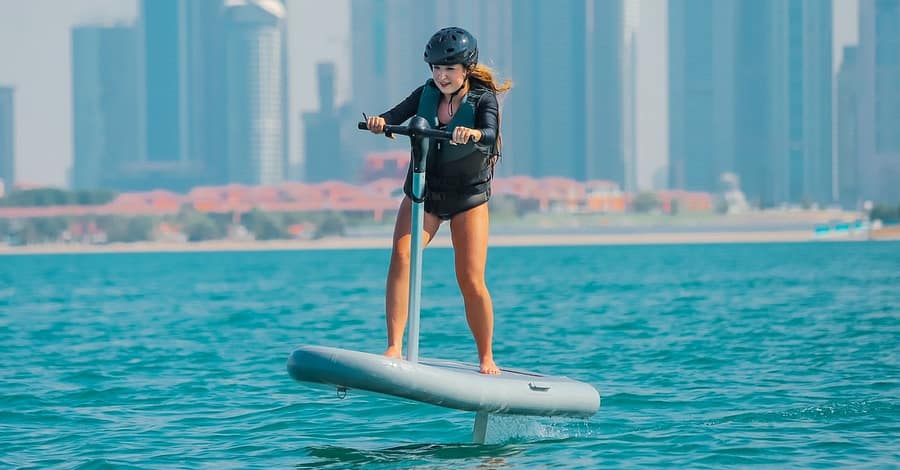 Efoil Board, Filtescooter, Fly Board At Blue Safari Waters Sports Dubai activities Shop Online at Dubai Trades 2