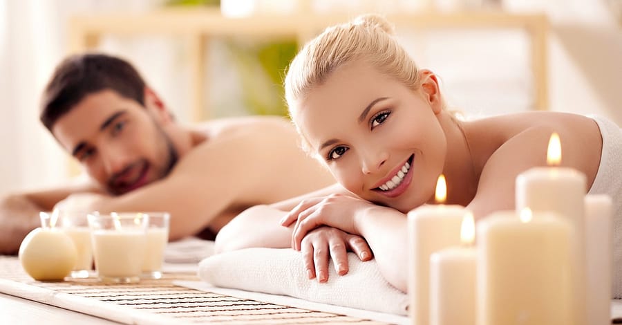Enjoy A 45-Min Couple Spa Treatment With Optional Hair Spa Or Facial Dubai other Shop Online at Dubai Trades 2